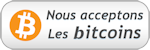 Nous acceptons les bitcoins 150